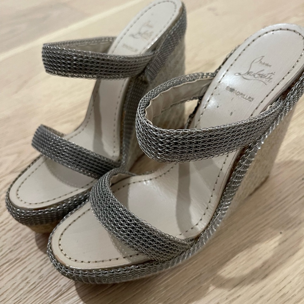 Christian Louboutin wedge Sandals